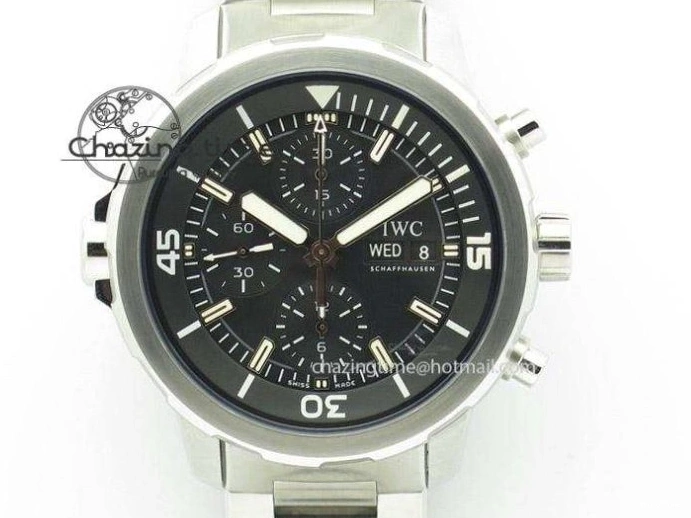 MIROTIME 0415 Versatile Big Pilot Real PR IW502703 SS YLF 1:1 Best Edition Blue Dial On Calfskin Strap A 7226